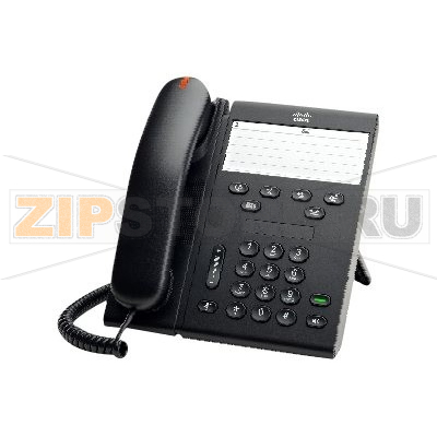 IP-телефон 48 В/DC, 2xFE (PoE), 1xSIP Cisco CP-6911-C-K9= 