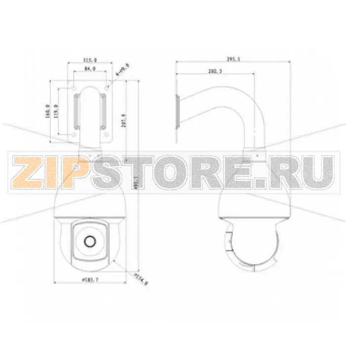 Камера Dahua DH-TPC-SD5600 