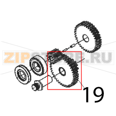 Ingranaggio doppio Sirman TC 12 E Ingranaggio doppio Sirman TC 12 EЗапчасть на деталировке под номером: 19