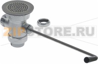 DRAIN FITTING THREAD 2 NICKEL-PLATED BR