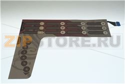 TASTIERA MEMBRANA ROSSO BEIGE 