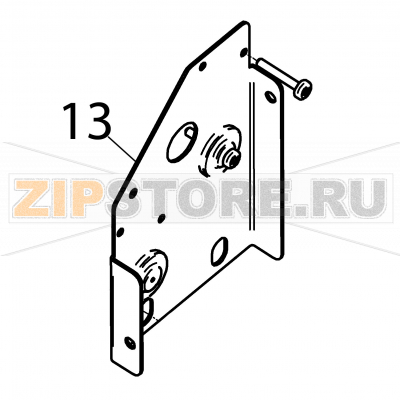 Chimney motor fastening brac Fagor AE-061 Chimney motor fastening brac Fagor AE-061Запчасть на деталировке под номером: 13Название запчасти Fagor на английском языке: Chimney motor fastening brac AE-061.