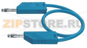 Провод тестовый 2 м, черный Hirschmann MLN SIL 200/1 BLACK 