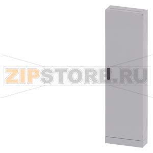 ALPHA 630 DIN, НАПОЛЬНЫЙ РАСПРЕДЕЛИТ. ШКАФ ПУСТОЙ (FLAT PACK) IP43 2КЛАСС RAL 7035 В=1900 Ш=550 Г=210 Siemens 8GK1312-8KK22 