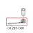 Torsion spring, right Zebra TTP 1030