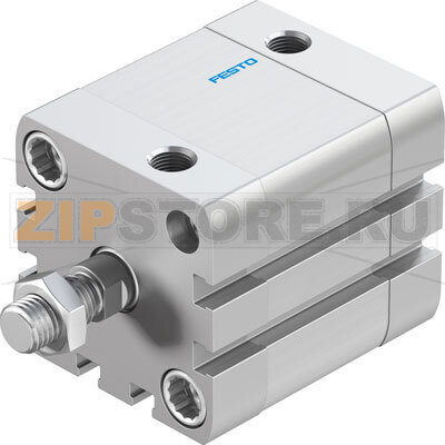 Пневмоцилиндр компактный Festo ADN-40-20-A-PPS-A 