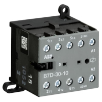 Миниконтактор B7D-30-10-01, 12 A, 400 B, AC3, катушка: 24 В/DC ABB GJL1317001R0101