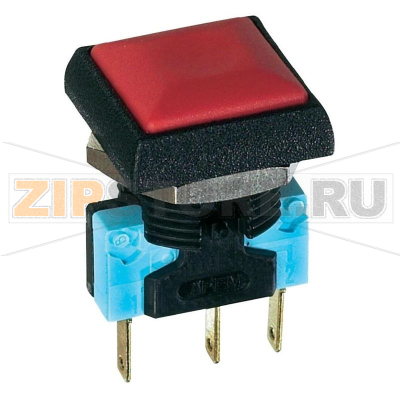Кнопка 48 В/DC, 0.2 А, 1 x выкл/вкл, без фиксации, IP67, 1 шт APEM IRC3S412 