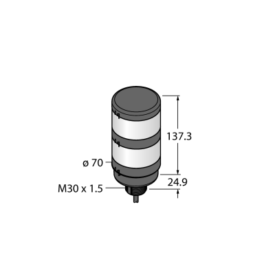 Колонна сигнальная, модульная Turck TL70GR 