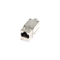 модуль Keystone Jack RJ-45 (8P8C), категория 5e, экранированный, 110 IDC, заделка с помощью NE-TOOL, белый