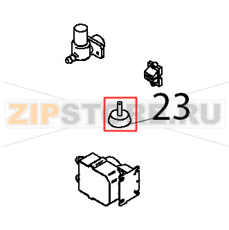 Piedino politene M8x40 Teikos TS601 Piedino politene M8x40 Teikos TS601Запчасть на деталировке под номером: 23