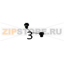 Screw, TP3x6, MOQ 50 pcs TSC DA200 Screw, TP3x6, MOQ 50 pcs TSC DA200Запчасть на деталировке под номером: 3