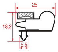 УПЛОТНИТЕЛЬ 435Х200 ММ