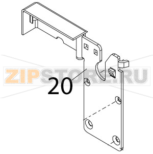 Parcial mounting, left susp. Bear Varimixer AR80 VL-1S Parcial mounting, left susp. Bear Varimixer AR80 VL-1SЗапчасть на деталировке под номером: 20
