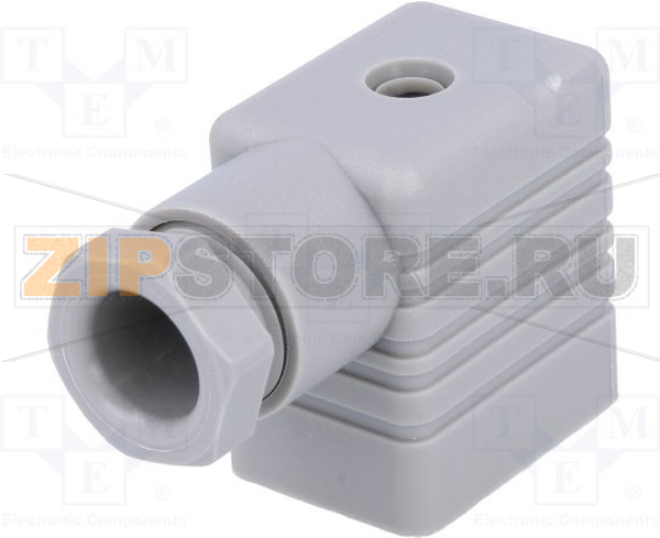 Разъем 11 мм, DIN 43650 B Hirschmann GM 209 NJ GREY 