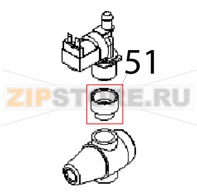Socket F3/4, M1/2, Ø: 30x25 Angelo Po FM1221E1 Socket F3/4, M1/2, Ø: 30x25 Angelo Po FM1221E1Запчасть на деталировке под номером: 51
