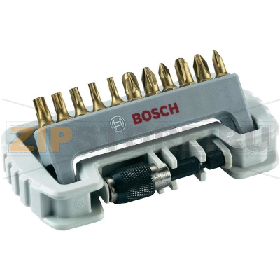 Набор бит, 12 шт Bosch Max Grip 