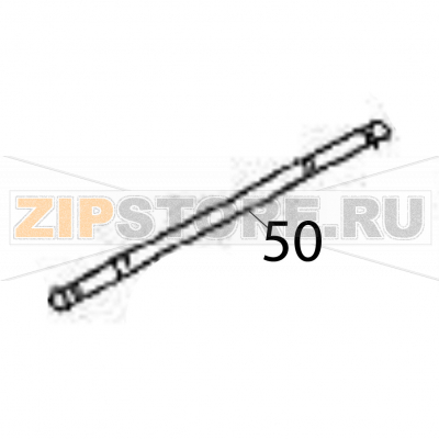 Disp roller shaft Sato HR212 TT Disp roller shaft Sato HR212 TTЗапчасть на деталировке под номером: 50Название запчасти на английском языке: Disp roller shaft Sato HR212 TT.