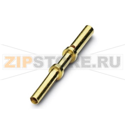 Обжимной контакт Phoenix Contact ST-06KS020 с разворотом, Диаметр контакта: 0,6 мм, Диапазон обжима: 0,14 мм².0,34 мм².Минимальный заказ: 10 шт.Упаковка: 100 шт.