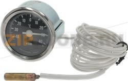 ТЕЛЕТЕРМОМЕТР ЧЕРНЫЙ Ø 52 ММ -40+40° 