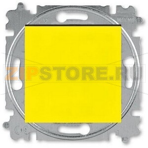 Переключатель кнопочный, одноклавишный, жёлтый ABB 2CHH598645A6064 