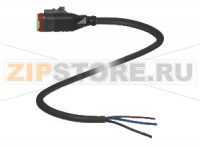 Кабель датчика-исполнительного устройства Female cordset DT3S-G-BK1,5M-PUR-O1 Pepperl+Fuchs