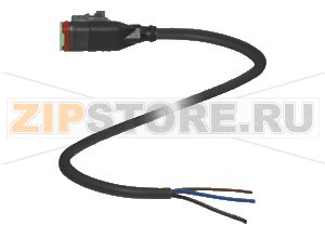 Кабель датчика-исполнительного устройства Female cordset DT3S-G-BK1,5M-PUR-O1 Pepperl+Fuchs Описание оборудованияFemale cordset, Deutsch connector, 3-pin PUR cable, outdoor