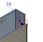 Panel fitting 43R031121 Bake Off Mistral 6TTR