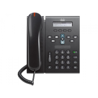 IP-телефон 100-240 В, 2xFE (PoE), 2 линии, SIP/SCCP, 396x81 пкс, RJ-9 Cisco CP-6921-CBE-K9