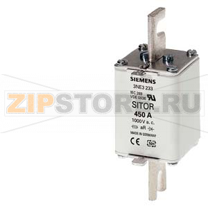 ПЛАВКАЯ ВСТАВКА 160A 1000V DC ТИПОРАЗМЕР 1 ДЛЯ ПРИМЕНЕНИЯ В ФОТОЭЛЕКТРОНИКЕ Siemens 3NE1224-4 