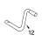 Handle, Bowl Lift KitchenAid 5KPM5EWH4