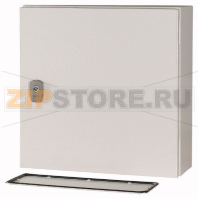 Щит металлический навесной с монтажной платой, ДхШхВ=150x400x400 мм Eaton CS-44/150 