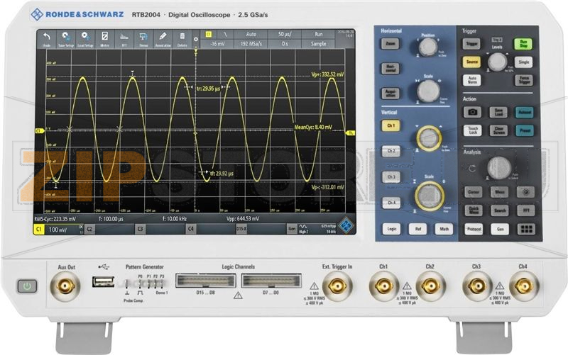 Осциллограф цифровой 70 МГц, 4 канала Rohde & Schwarz RTB2004EDU 