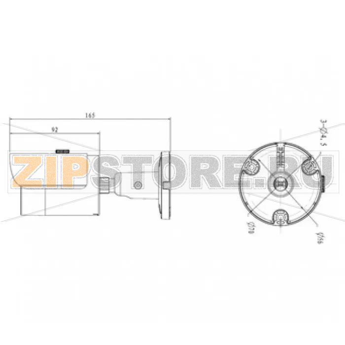 IP-камера Dahua DH-IPC-HFW1120SP-0600B 