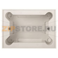 Цоколь для открытой установки, альпийский белый ABB 2CLA299300N1101