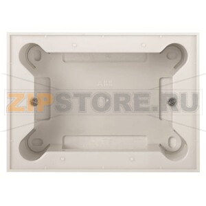 Цоколь для открытой установки, альпийский белый ABB 2CLA299300N1101 