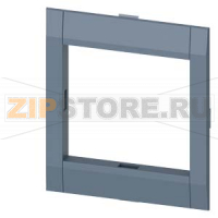 ДЕКОРАТИВНАЯ НАКЛАДКА 76,2 X 70,7 MM (W X H) ПРИНАДЛЕЖНОСТЬ ДЛЯ   3-ПОЛ. 3VA1 100/160 С ДОСТУПОМ К TMTU ДЛЯ MO МОТОРНОГО ПРИВОДА MO320 160 3VA9157-0HA.0 Siemens 3VA9053-0SB20