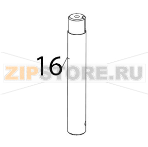 Приводной вал Sirman Plutone 7 CE Приводной вал Sirman Plutone 7 CEЗапчасть на деталировке под номером: 16Название запчасти на итальянском языке: Albero trascinatore Sirman Plutone 7 CE