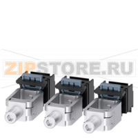 РАМОЧНЫЙ ЗАЖИМ 3 ШТ. ПРИНАДЛЕЖНОСТЬ ДЛЯ 3VA1 100/160 Siemens 3VA9153-0JA11