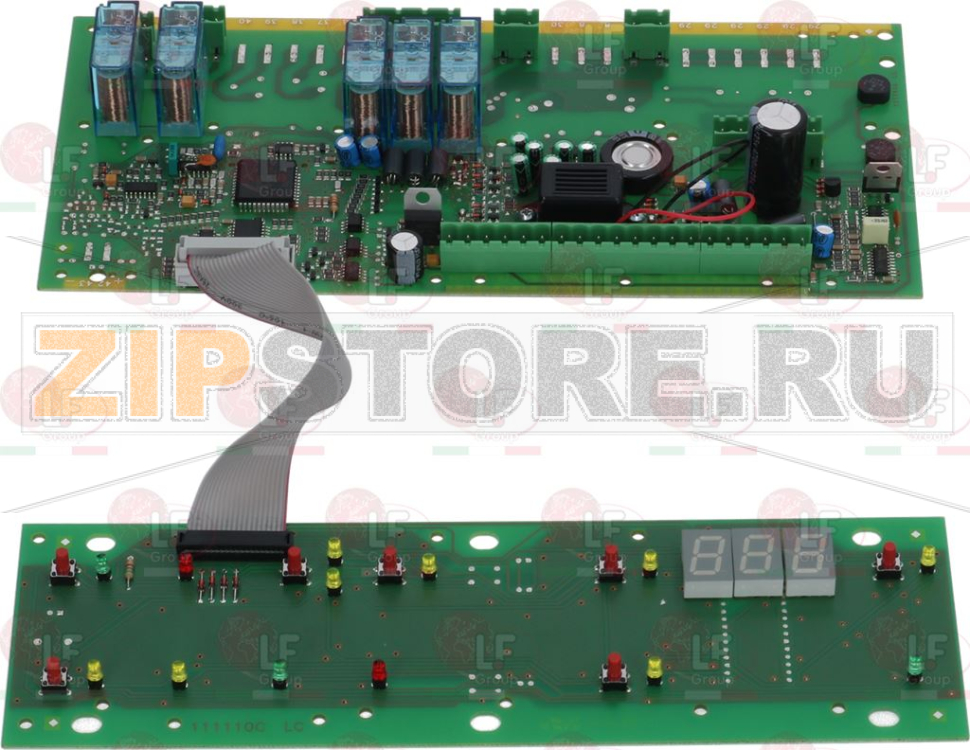 SCHEDA ELETTRONICA DISPLAY HACCP 