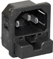 CONNECTEUR + PORTE FUSIBLE