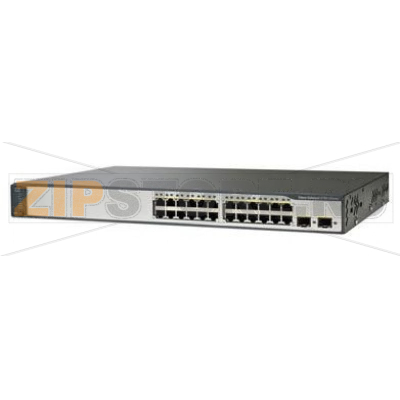 Коммутатор Cisco WS-C3750V2-24TS-S 