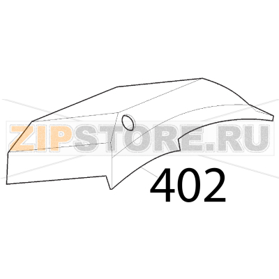 Cappottina CE Sirman Agata 250 Cappottina CE Sirman Agata 250Запчасть на деталировке под номером: 402