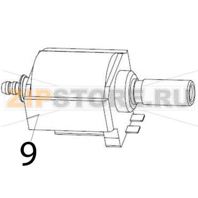 Pump Hurakan HKN-ME717 Pump Hurakan HKN-ME717Запчасть на деталировке под номером: 9