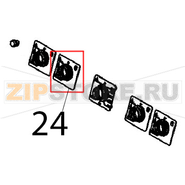 Base manopola s/fa alto Angelo Po 2N1FAGF Base manopola s/fa alto Angelo Po 2N1FAGFЗапчасть на деталировке под номером: 24