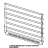 6 Trays 600x400 left lateral support Unox XL 415