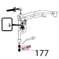 Connect MF 3/8''-M16 Angelo Po FC241G