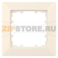 DELTA LINE ЭЛЕКТРИЧЕСКИЙ БЕЛЫЙ РАМКА 1-МЕСТНАЯ 80X80MM Siemens 5TG2581-0