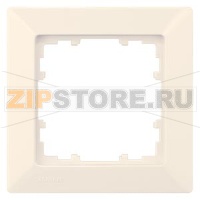 DELTA LINE ЭЛЕКТРИЧЕСКИЙ БЕЛЫЙ РАМКА 1-МЕСТНАЯ 80X80MM Siemens 5TG2581-0