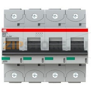 Выключатель автоматический четырехполюсный, S804PV-SP20 ABB 2CCF019625R0001 